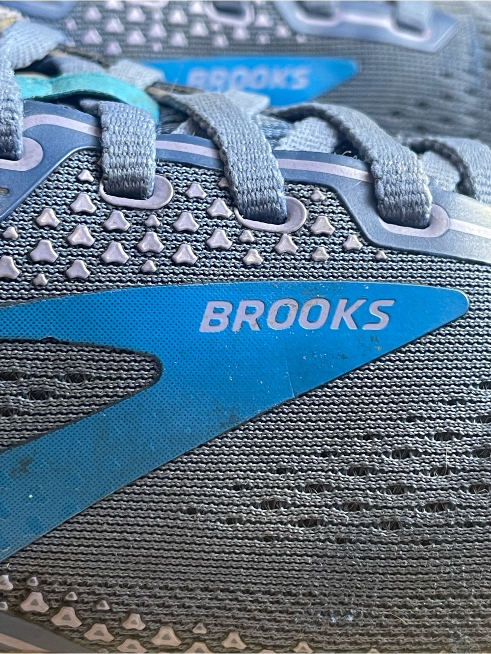 Brooks Womens Ghost 14 Neutral Running Shoes Peacoat Navy Blue Mint Size 10 - Picture 5 of 9